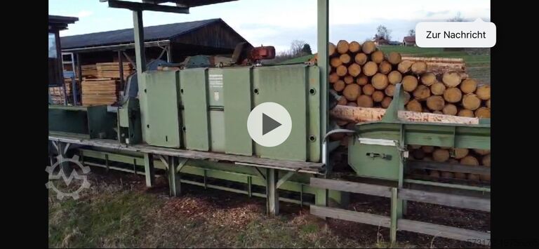 Debarking machine Wiedemann 900