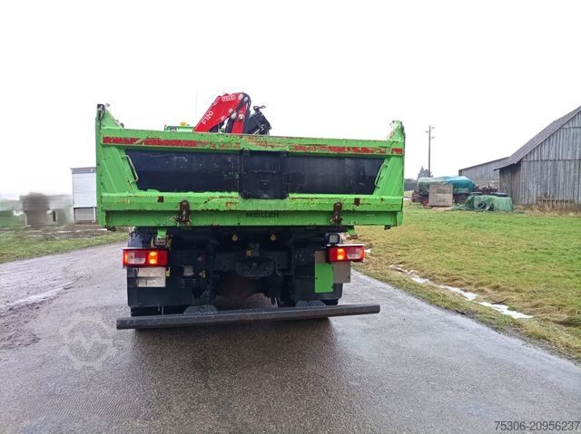 Tre-sidet tipbil DAF FA CF 340 DC Krankipper