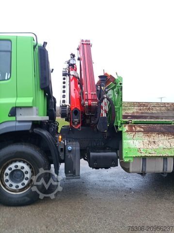 Tre-sidet tipbil DAF FA CF 340 DC Krankipper