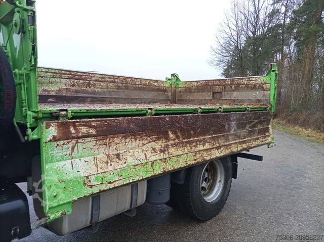 Tre-sidet tipbil DAF FA CF 340 DC Krankipper