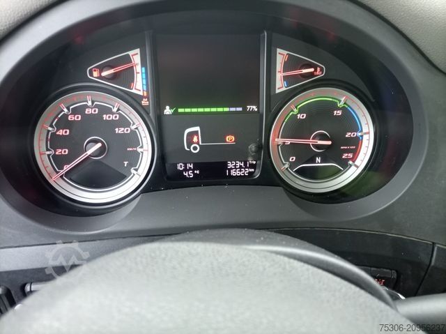 Tre-sidet tipbil DAF FA CF 340 DC Krankipper