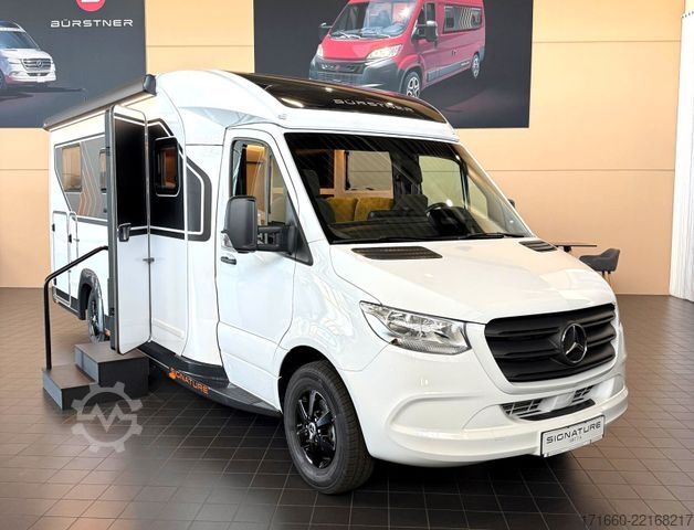 Półzintegrowany kamper BÜRSTNER Signature SMT 7.0 3,5t Mercedes, Markise