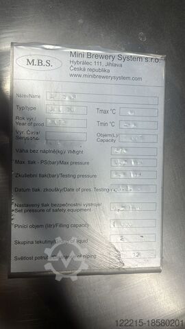 Minibrouwerijsysteem CI T 10 (10hL) Brouwerij (2012) Mini Brewry System Sudhaus