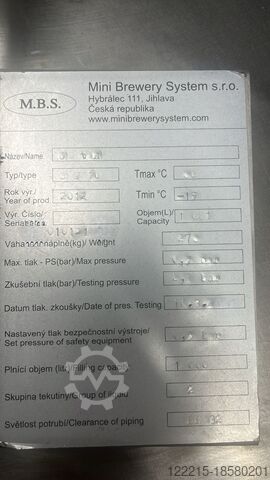 Minibrouwerijsysteem CI T 10 (10hL) Brouwerij (2012) Mini Brewry System Sudhaus