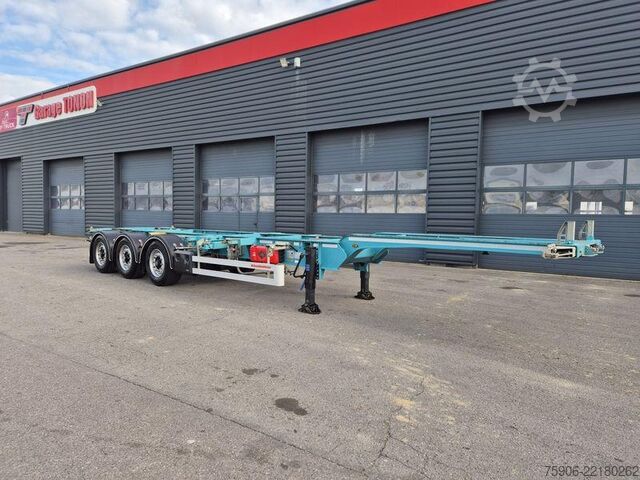 Oplegger voor lang materiaal Kässbohrer PORTE CONTAINERS