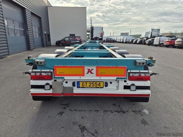 Oplegger voor lang materiaal Kässbohrer PORTE CONTAINERS