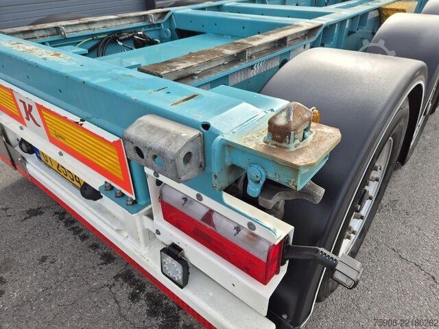 Oplegger voor lang materiaal Kässbohrer PORTE CONTAINERS