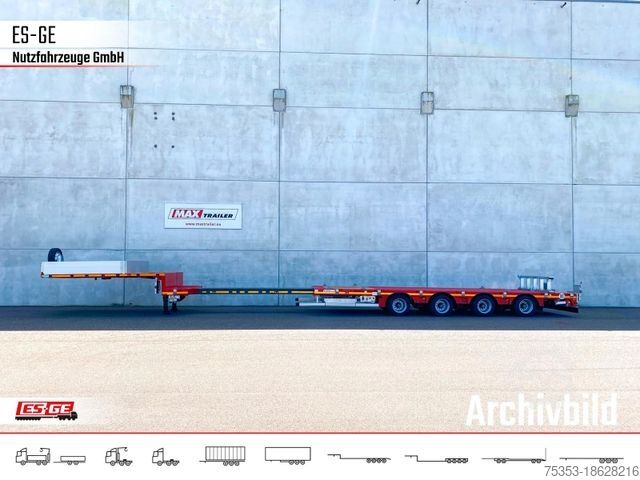 Lavt bygger sættevogn FAYMONVILLE MAX Trailer MAX110 Semi-Tieflader