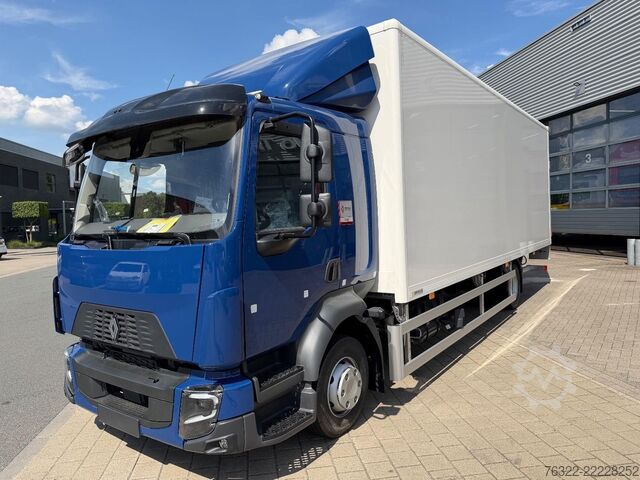 Gesloten bak Renault D 12 LOW P4X2  210E6 / PLYWOOD GESLOTEN LAADBAK...