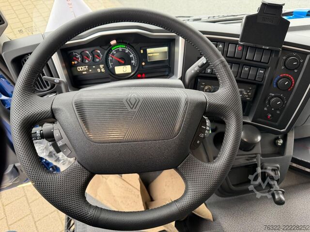 Gesloten bak Renault D 12 LOW P4X2  210E6 / PLYWOOD GESLOTEN LAADBAK...