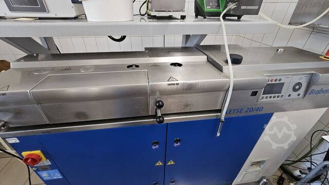 Extrusora de umidade de duplo parafuso Brabender Lab-Compounder KEDSE 20/40