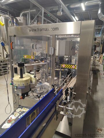 Ligne de remplissage modulaire en blocs Framax DEPAL, RLA, RFCI pour bouteilles en verre à usage uni Framax Abfülllinie für Glasflaschen (Einweg)