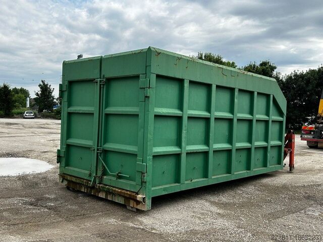 Contenitore scarrabile  CONTAINER SCARRABILE USATO A CIELO APERTO + GRU