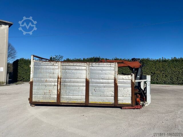 Contenitore scarrabile  CONTAINER SCARRABILE USATO IN ALLUMINIO  A CIELO A