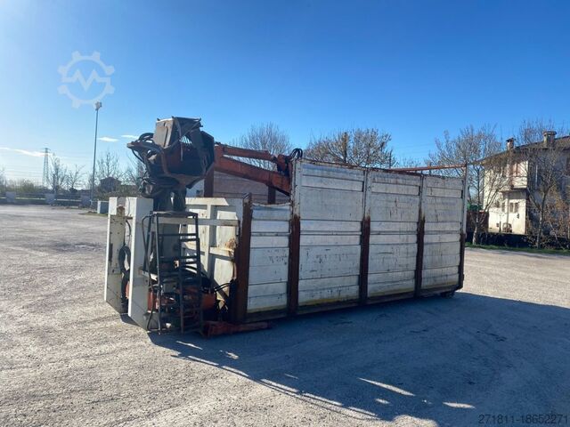 Contenitore scarrabile  CONTAINER SCARRABILE USATO IN ALLUMINIO  A CIELO A