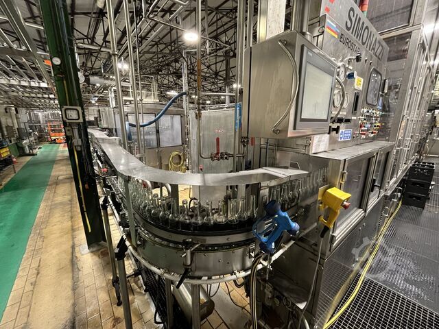 SASIB SIMONAZZI Eurostar 80/20 remplisseuse-boucheuse isobare (1999) SASIB SIMONAZZI Isobaric Filler Capper