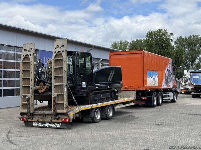 Samochód ciężarowy typu furgon MERCEDES-BENZ Actros 2651 6x4 Koffer mit Bohranalge Zubehör
