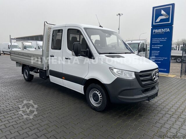 Pick-up van MERCEDES-BENZ Sprinter 317/43 Doka Lang/Aut/AluPritsche/AHK7Si
