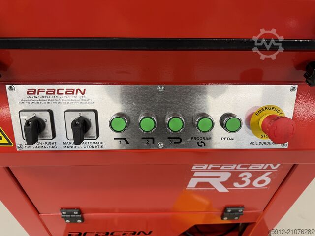 Betonijzer buigmachine betonstaal buiger AFACAN R36