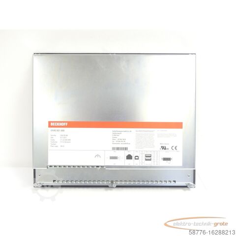 Componente Beckhoff Beckhoff CP6902-0021-0000 Economy-Einbau-Control Panel 15" SN:3206190-009