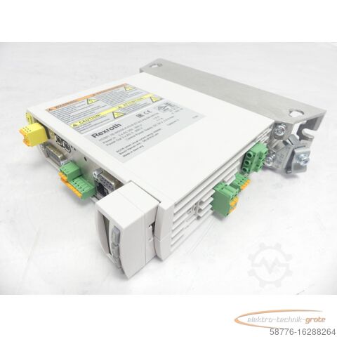 Componente Rexroth Rexroth HCS01.1E-W0005-A-03-B-ET-EC-PB-S4-NN-FW MNR: R911344555 Indra Drive CS