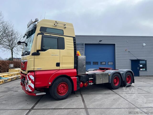 Zware belasting MAN TGX 33.640 BBS 6x4