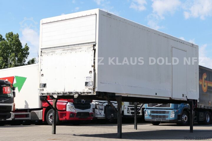 Remorque à châssis interchangeable KRONE WK0 BDF Koffer Wechselbrücke Rolltor