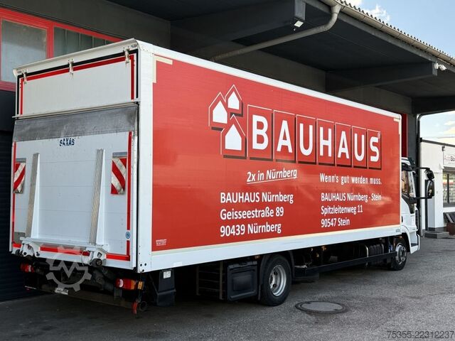 Furgone chiuso IVECO EuroCargo ML75E21 Motorbremse Tempomat 7,25m+LBW