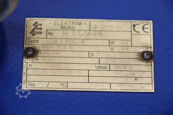 Ventilador de extração de cavacos 15 kW Schuko K 300