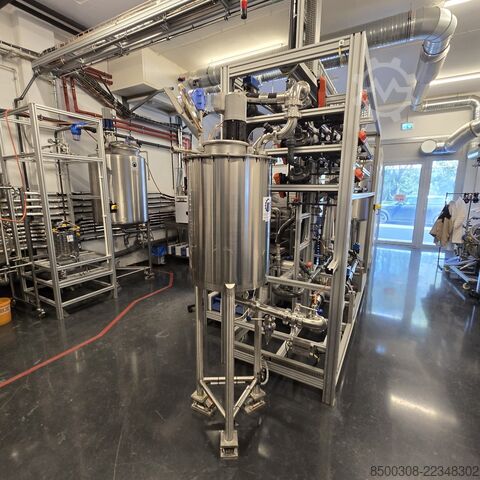 Réservoir en acier inoxydable 150 L, version hygiénique avec agitateur à hélice INOX Hygienetank 150 L