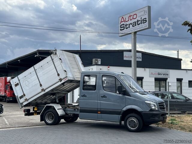 Kiepwagen bestelauto MERCEDES-BENZ Sprinter 516 CDI Doka 3-Sitzer Klima AHK 3,5t