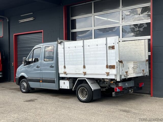 Kiepwagen bestelauto MERCEDES-BENZ Sprinter 516 CDI Doka 3-Sitzer Klima AHK 3,5t