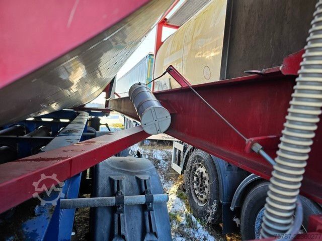 Cserélhető felépítményes félpótkocsi SCHMITZ CARGOBULL 20" Tankconatinerchassis + Tankcontainer