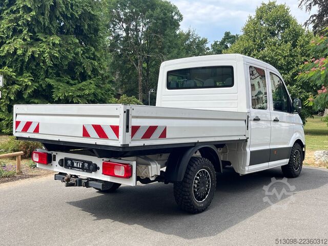 Pick-up bestelwagen VOLKSWAGEN CRAFTER 4 MOTION PRITSCHE DoKa 3500KG-AHK AUT.