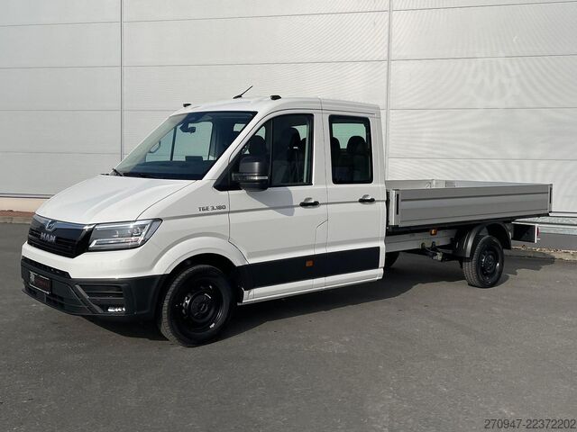Pick-up bestelwagen MAN TGE 3.180 Pritsche DOKA LR KAMERA AHK SITZHZ
