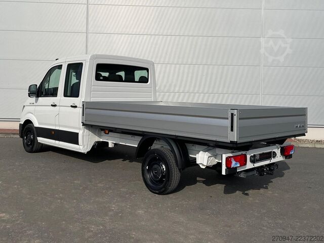Pick-up bestelwagen MAN TGE 3.180 Pritsche DOKA LR KAMERA AHK SITZHZ