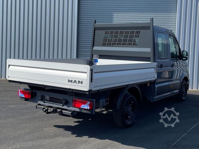 Pick-up skåpbil MAN TGE 3.180 Pritsche DOKA MR 4x4 ACC LED DIFF-SPER