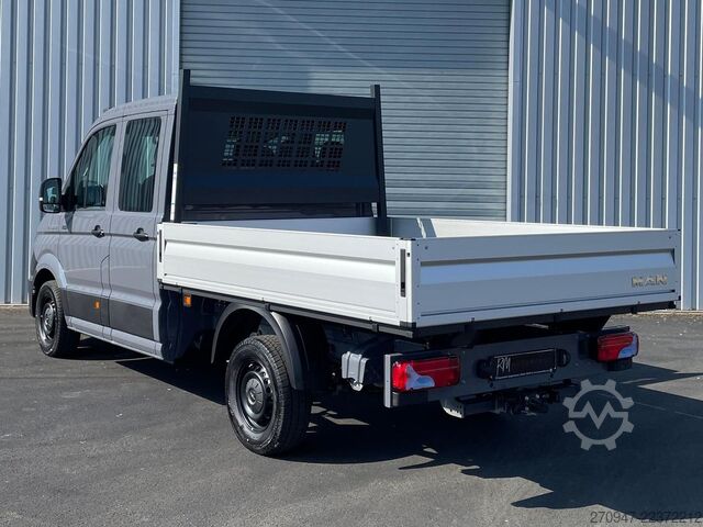 Pick-up skåpbil MAN TGE 3.180 Pritsche DOKA MR 4x4 ACC LED DIFF-SPER