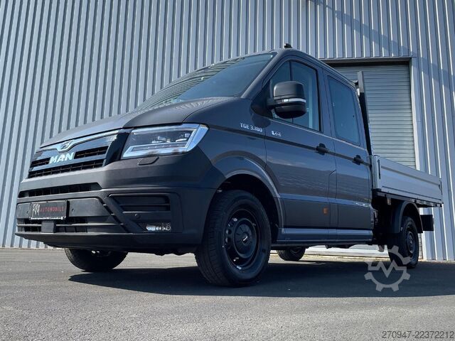 Pick-up skåpbil MAN TGE 3.180 Pritsche DOKA MR 4x4 ACC LED DIFF-SPER