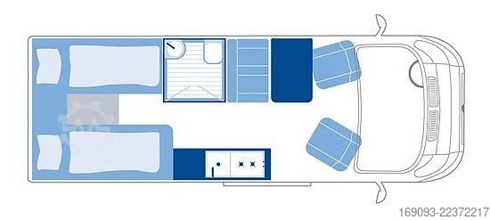 Camper van LA STRADA Avanti EB *Mj26*Sondermodell*LTE Antenne*AHK*D6E