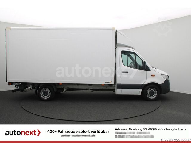 Vrachtwagen met bakwagen MERCEDES-BENZ Sprinter 315 MAXI *LADEBORDWAND* 1.HAND+3-SITZE