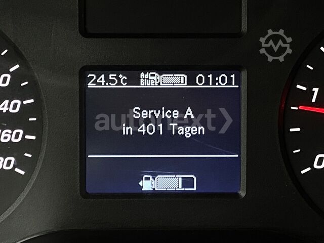 Vrachtwagen met bakwagen MERCEDES-BENZ Sprinter 315 MAXI *LADEBORDWAND* 1.HAND+3-SITZE