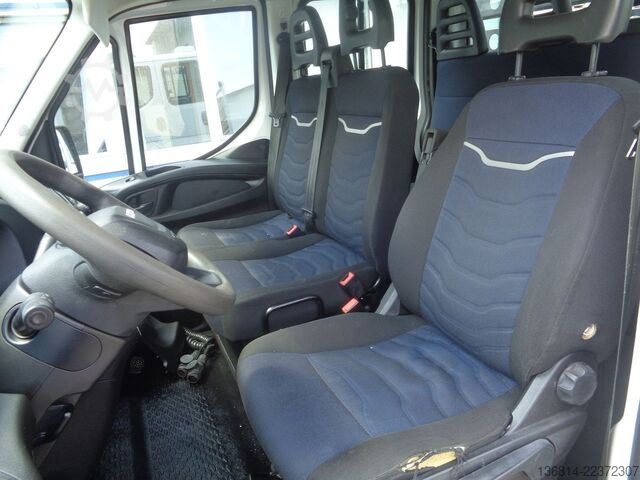 Kiepwagen bestelauto IVECO Daily Doka 35S14 Doka Kipper Klima AHK 7-Sitzer