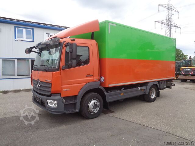 Φορτηγό κουτί (κουρμπαριστό) MERCEDES-BENZ Atego 1324 L 5,3 M Klima 2 x AHK Sperre RFK