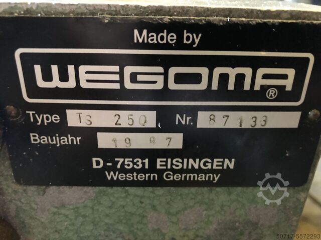 Sägemaschine Wegoma TS 250