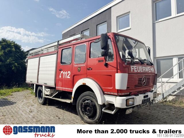 Tűzoltóautó Mercedes-Benz 1222 AF 4x4 Doka, TLF 16/25