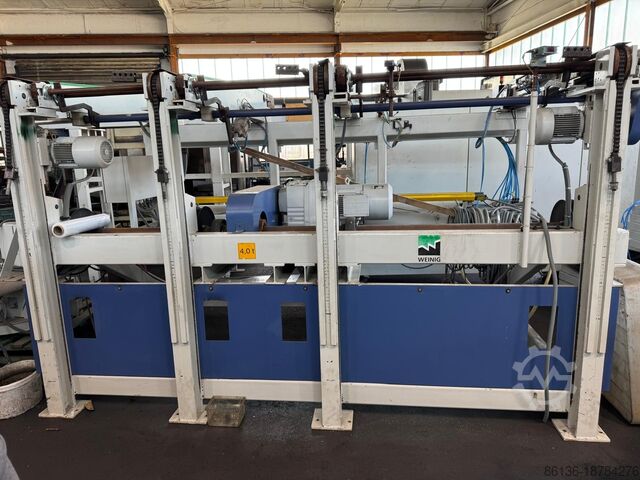 Planer and moulder WEINIG EM 820    120 m/ min