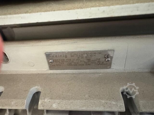 Planer and moulder Weinig 120 m/min