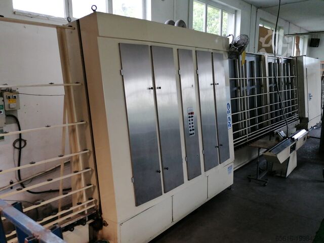 Linea di produzione di vetro isolante riempimento di gas Glastronic Lisec Group MGLP2200