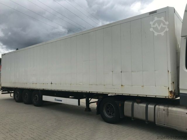 Skříňový návěs KRONE KOFFER | DOPPELSTOCK  | LOCHBLECH